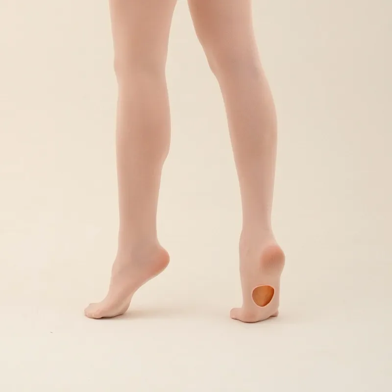 1+1 SINA 발레 홀타이즈 유아 아동 성인용 연습용 타이즈 스타킹, L, 피치