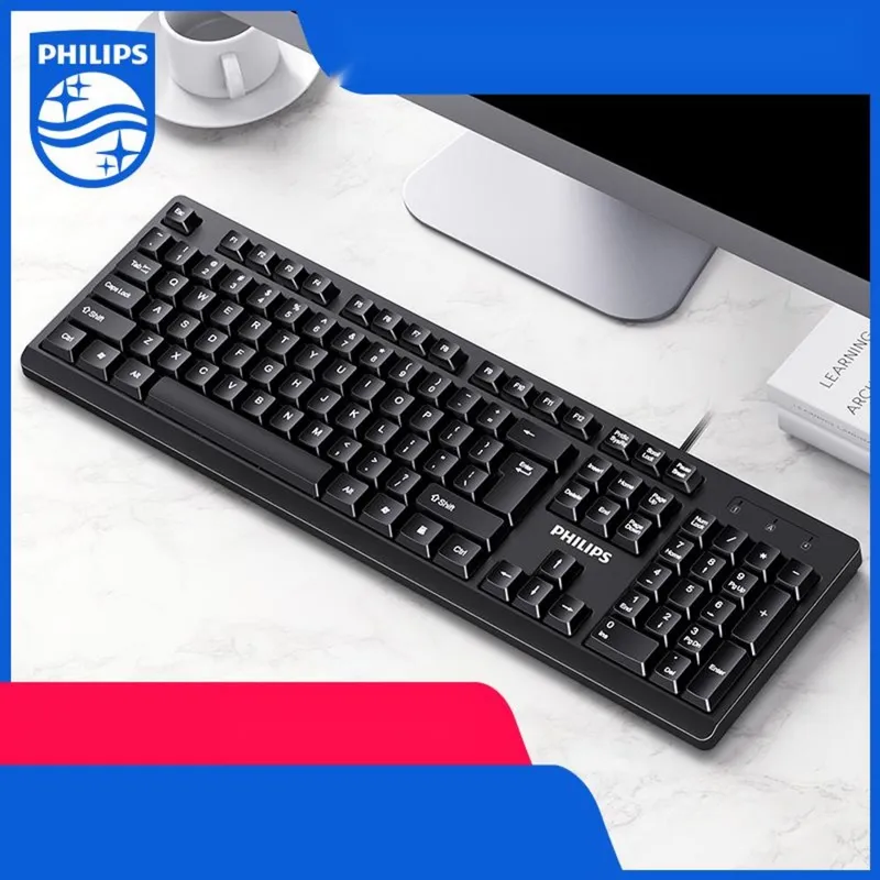 [가성비 끝판왕] 게이밍 키보드 기계식 사무용 유선 조용한 키보드, 내일 도착, 기본