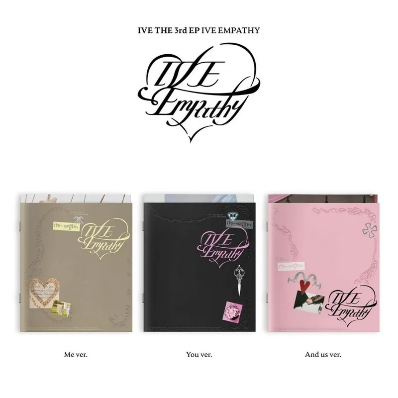 IVE(아이브) 3집 미니앨범 THE 3rd EP IVE EMPATHY Me ver You ver And us ver 랜덤 선택가능