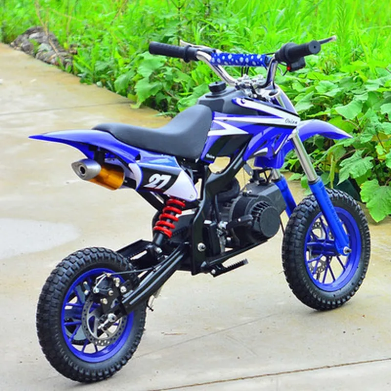 포켓바이크 휴대용 싸이클 상품 클래식 레트로 어른 입문, 푸른 색, 1개