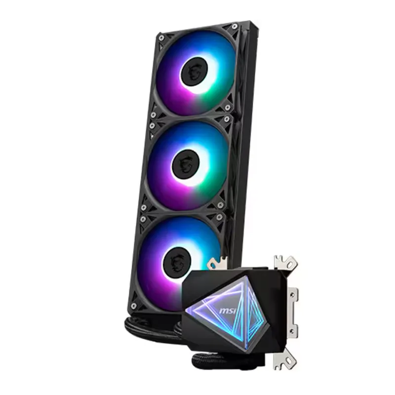 MSI MAG 코어리퀴드 I360 (블랙) BLACK CPU 수랭쿨러 AIO LIQUID COOLER, 1개