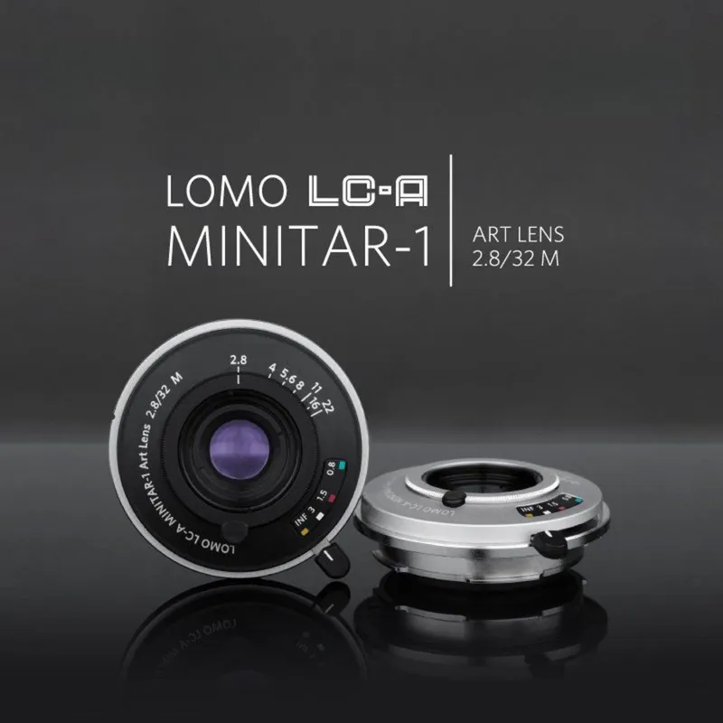 LOMO LC-A Minitar1 아트렌즈 32mm f2.8 블랙 M 마운트 버전