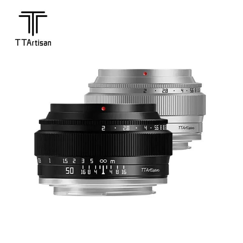 TTArtisan 50mm F2 풀프레임 단렌즈 카메라렌즈, L마운트, 블랙