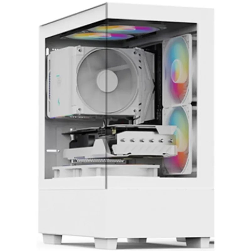 서민컴퓨터 조립컴퓨터 풀세트 조립PC 게이밍PC 게임용 컴퓨터 본체 롤 오버워치 피파 배그 배틀그라운드 펠월드 디아블로 데스크탑 고사양PC, 화이트, 16GB, 512GB, Free DOS, CG3(어항)