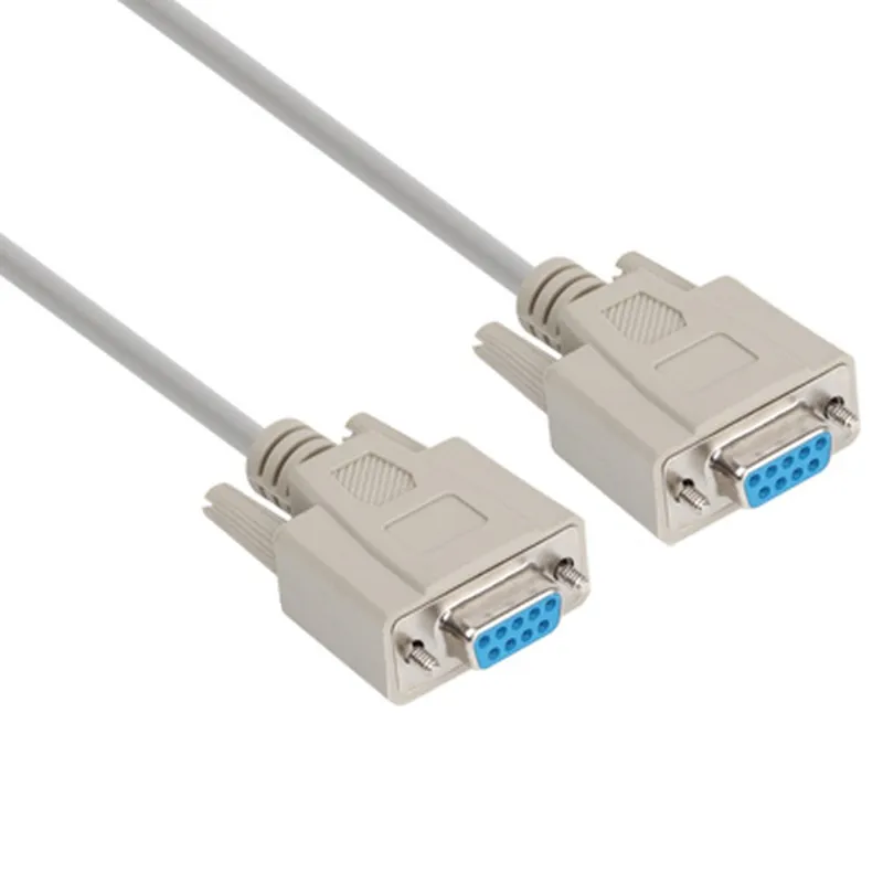 넷메이트 9핀 시리얼 RS232 크로스 케이블 NULL MODEM 1m NMC-SFF10, 1개