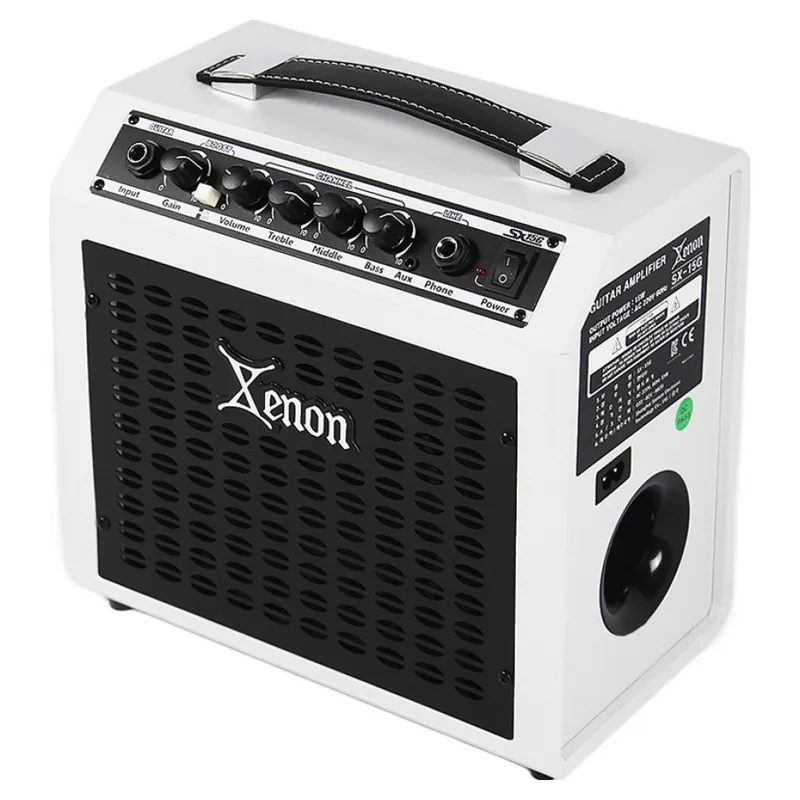 Xenon 일렉 기타 앰프 15W, WHITE, 1개, SX-15G