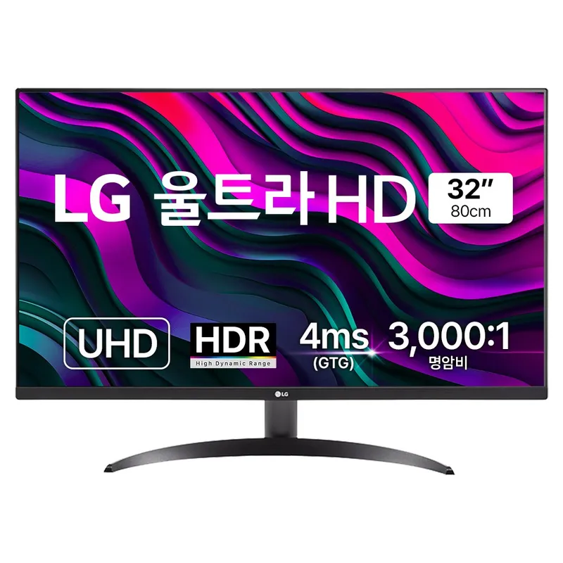 LG전자 4K UHD 모니터, 80cm, 32UR500K