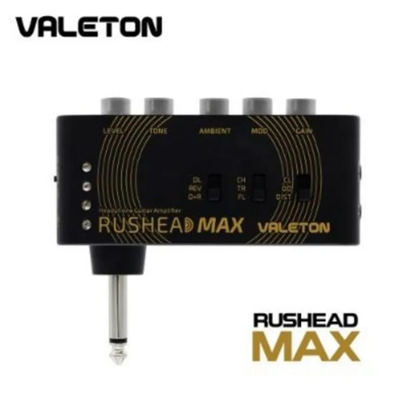 베일톤 Rushead Max 헤드폰 이어폰 포켓 미니 앰프, RH-100, 혼합색상, 1개