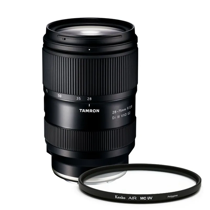 [보증기간 3배! 3년 안심 EVENT] 탐론 28-75mm F/2.8 Di III VXD G2 A063 소니 FE렌즈 + 겐코 AIR MC 67mm 필터