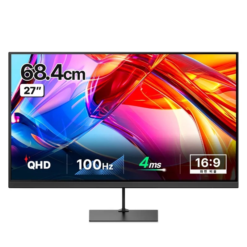 한성컴퓨터 QHD IPS 리얼 100 모니터, 68.58cm, TFG27Q10P(일반)