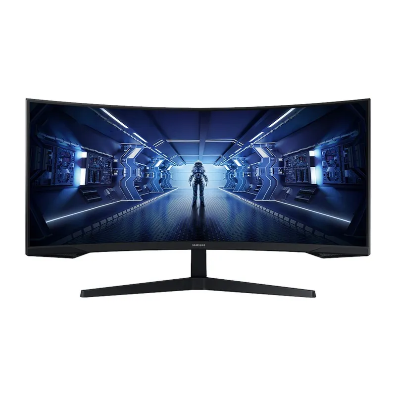 삼성전자 86.4cm QHD 오디세이 G5 게이밍 모니터, 86.2cm, C34G55T QHD