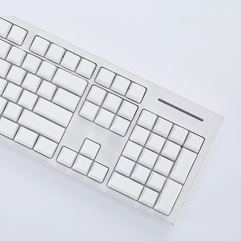 퓨어화이트 무각 키캡 커스텀 프로파일 3종 화이트 기계식키보드 키캡, 제조사축, XDA, 퓨어 화이트