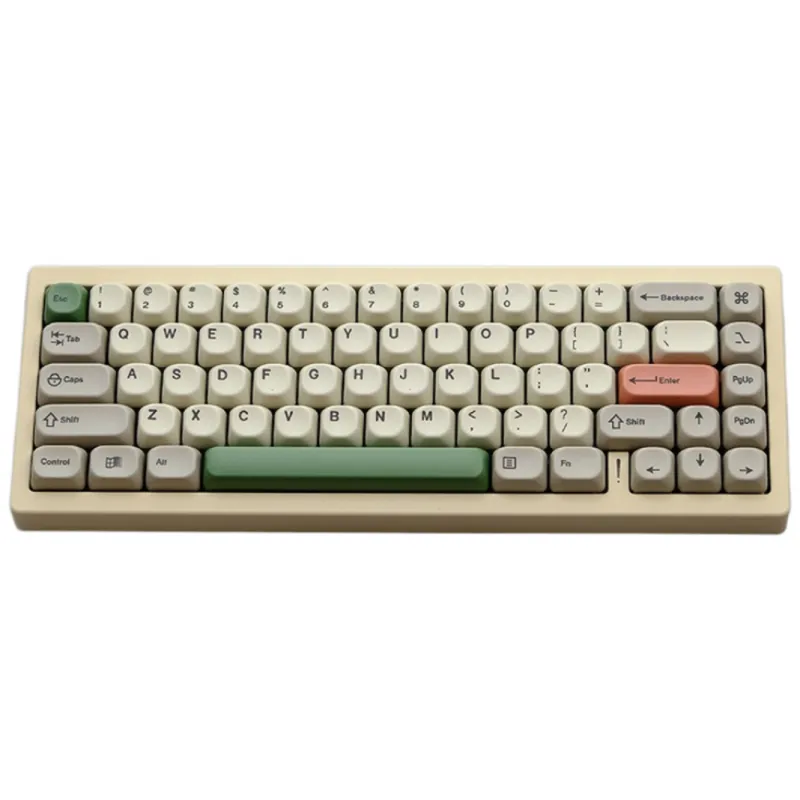 [스마트박스]한글 키캡 MOA/KOA 호환 PBT 열승화 키캡 6in1 콜렉션 풀세트 키캡, 139키, 9009 레트로