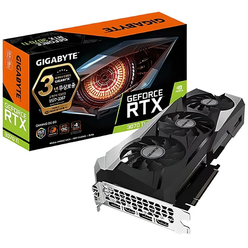 GIGABYTE 지포스 RTX 3070Ti Gaming OC