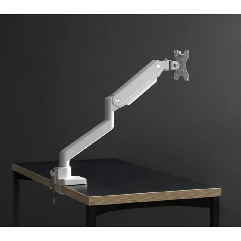 데스커 싱글 모니터암 DSAEAA0501, 블랙