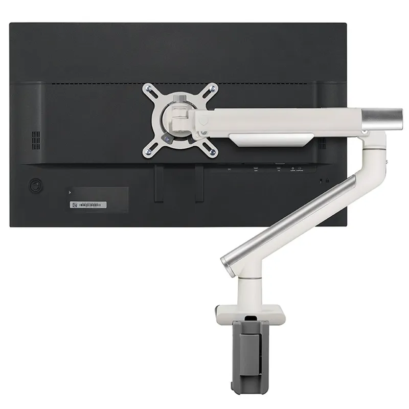 카멜 이지밸런스 싱글 모니터암 거치대, 화이트, 1개