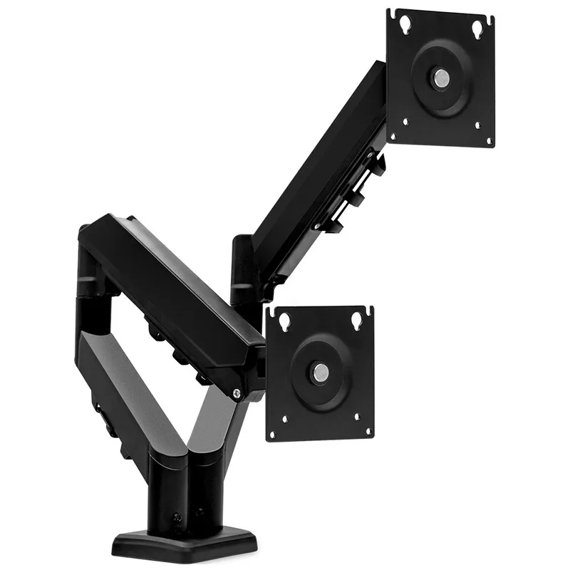 홈플래닛 듀얼 모니터암, 블랙, 1개