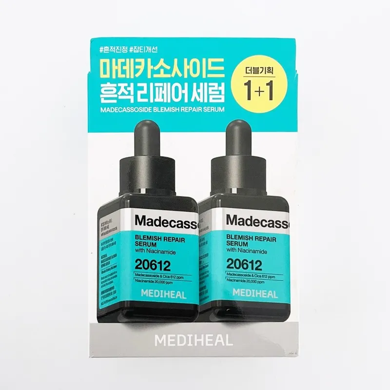 MEDIHEAL 마데카소사이드 흔적 리페어 세럼 40ml, 2개
