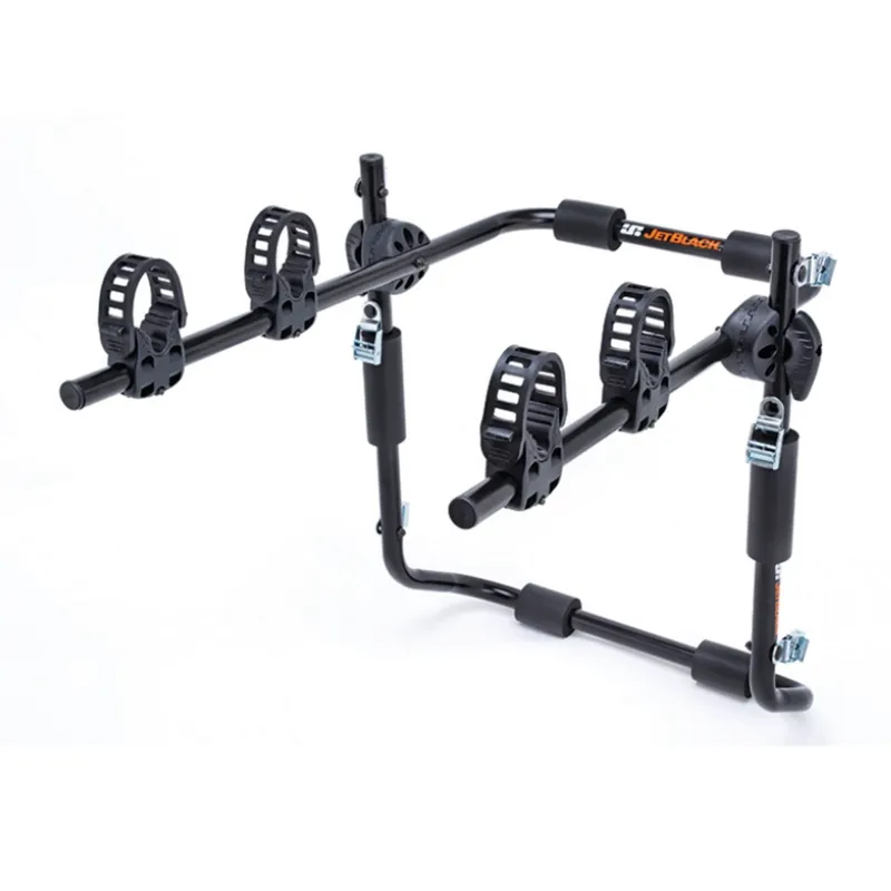 젯블랙 Bike Trunk Rack 차량 후미형 자전거 캐리어 자전거 거치대, 2-Bike Rack, 1개