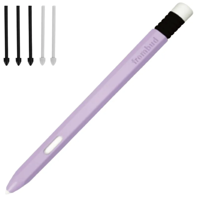 프롬버드 갤럭시탭 s펜 케이스 펜슬라이크 커버 S7 S8 S9 FE S10 모델용, 1개, 페일라벤더