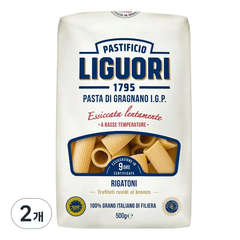 리구오리 리가토니, 500g, 2개