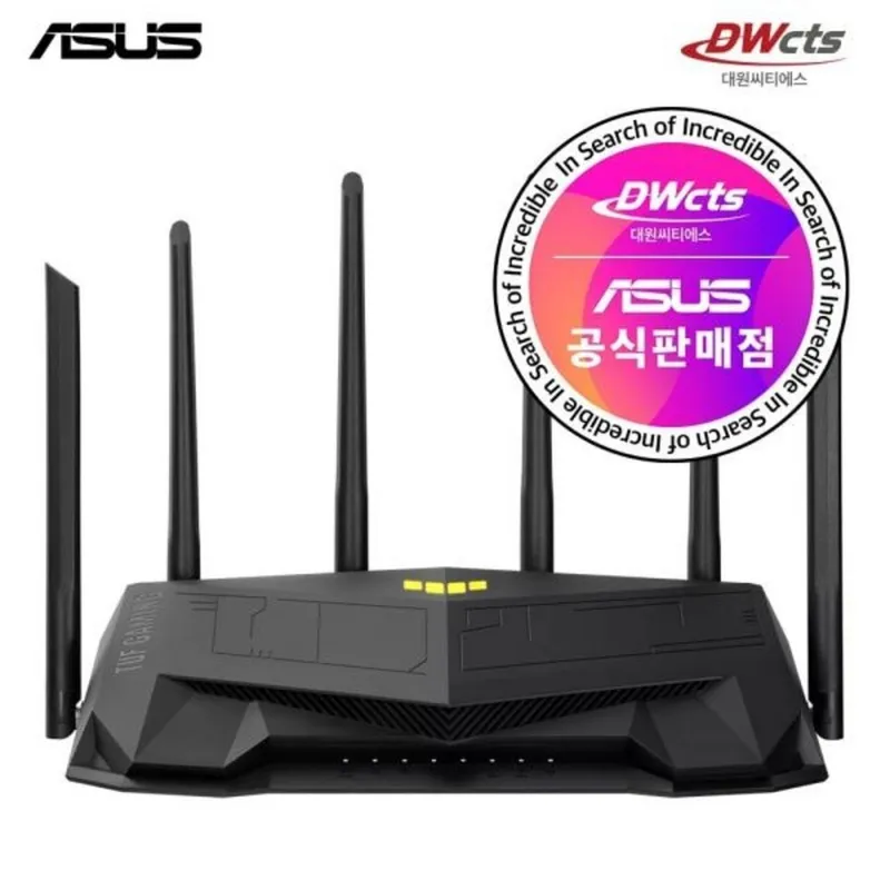 ASUS ASUS TUF Gaming AX6000 유무선공유기 대원씨티에스, 1개