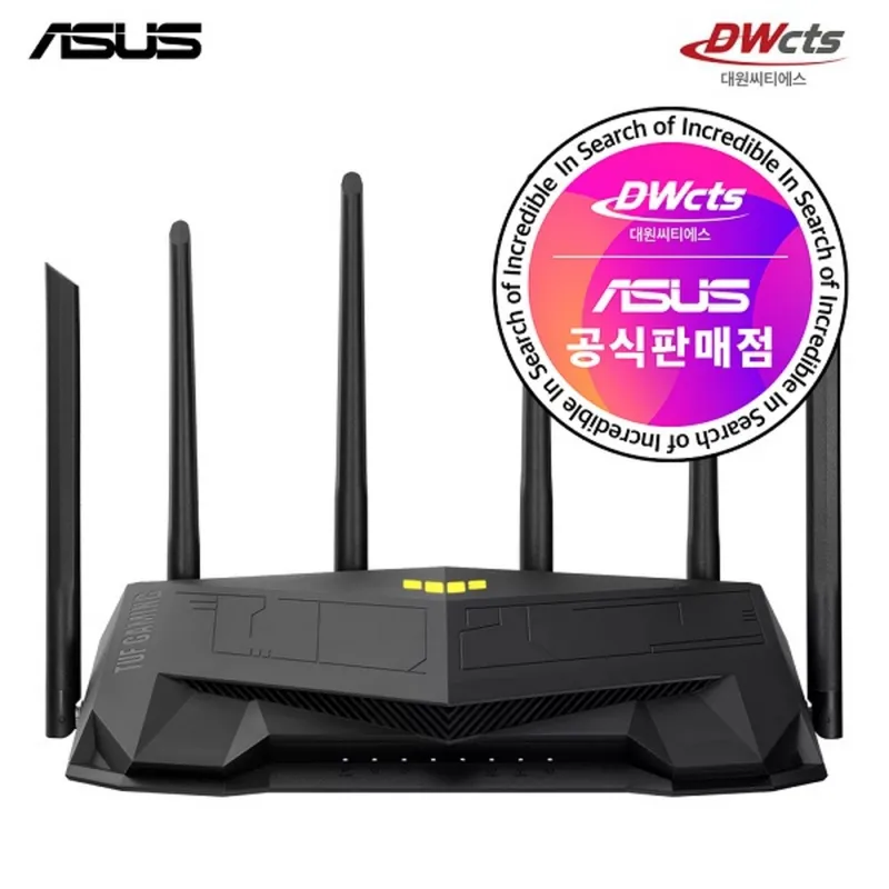 ASUS TUF Gaming AX6000 유무선공유기 (1000Mbps AX6000) 대원CTS, 1개, 선택하세요