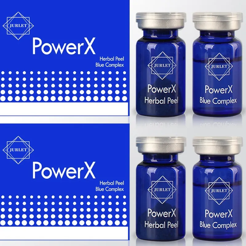 쥴레 파워엑스 해초필링 약초필링 스피큘 각질관리 허벌필1g + 블루 컴플렉스 6ml, 2세트