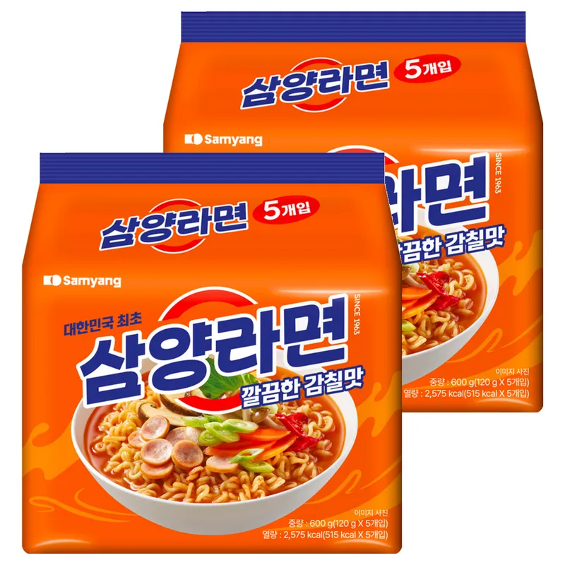 삼양라면 120g, 10개