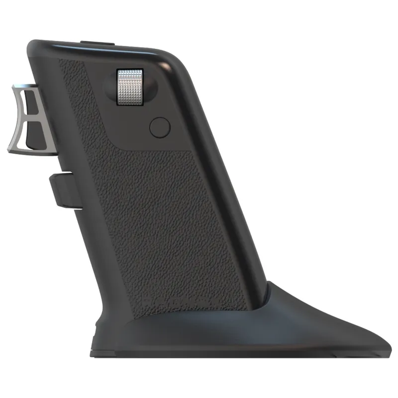 국내 배송 공식 라그녹 2 RAGNOK 2 무선 건마우스 총기형 FPS게임용 슈팅마우스 수직마우스 게이밍, 블랙