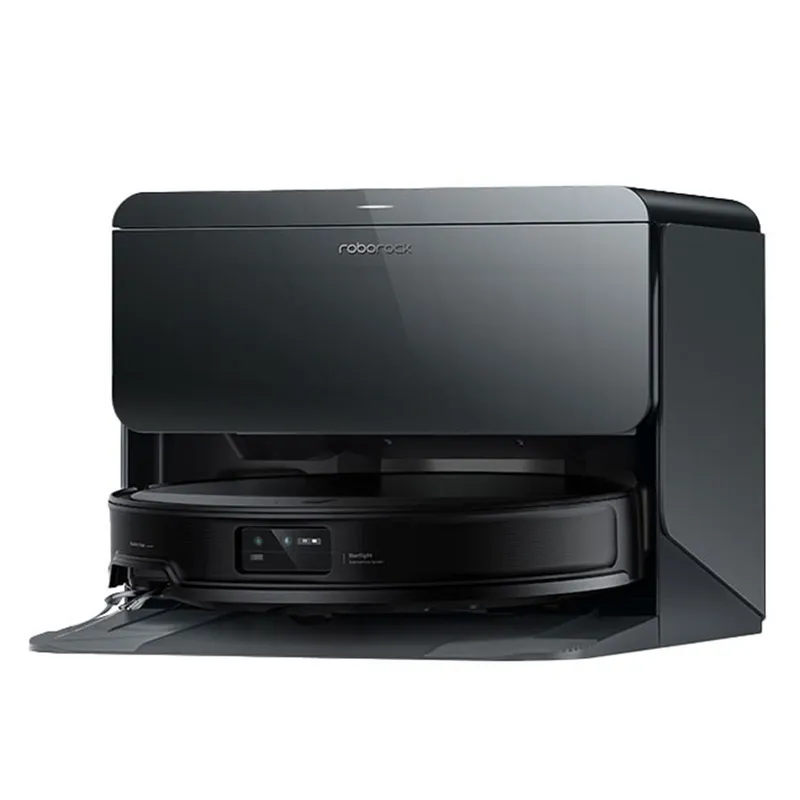 로보락 로봇청소기 S9 MaxV Slim 직배수 스테이션(S91COP+EWFD29HRR), 블랙