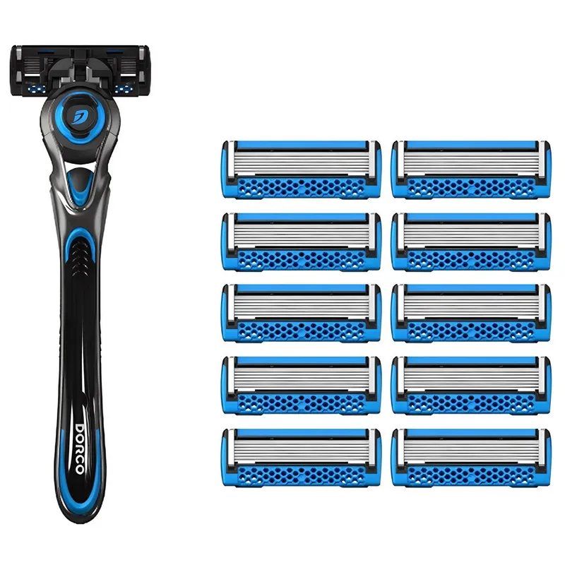 도루코 페이스7 2 프레쉬 면도기 세트, 면도기 + 면도날 11p, 1개