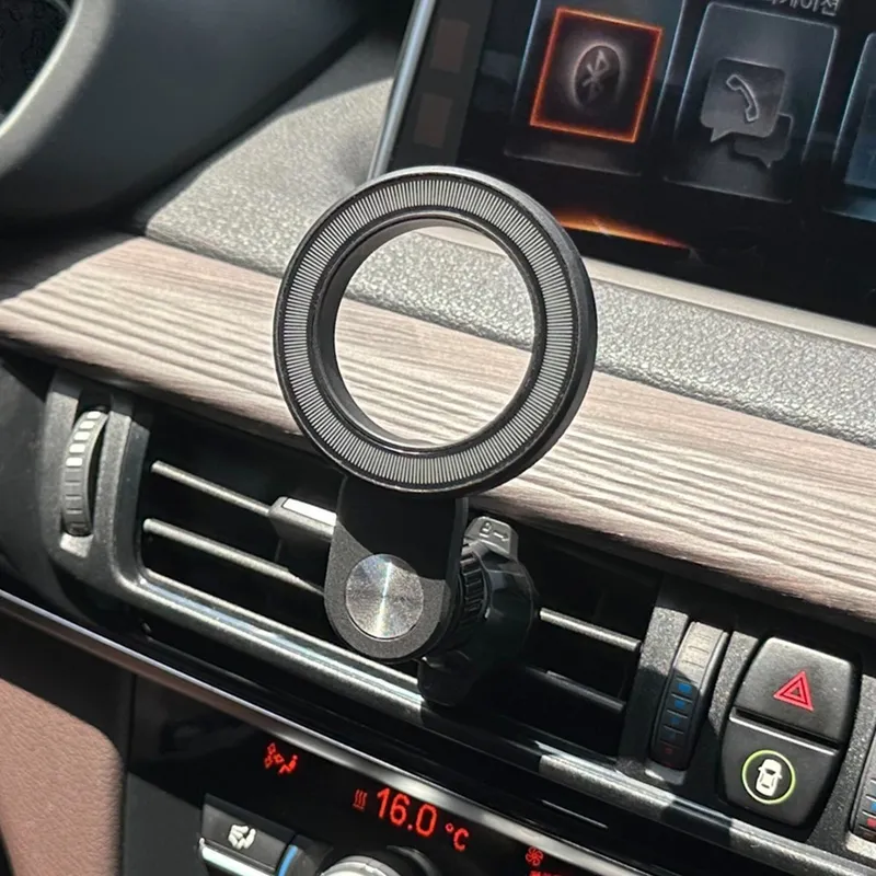 그리핑 맥세이프 마그네틱 차량용 핸드폰 거치대, GP O-Ring, 1개, Black