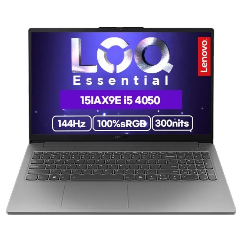레노버 2024 LOQ e 15IAX9E 15.6 코어i5 인텔 12세대 지포스 RTX 4050, LunaGrey, 512GB, 12GB, Free DOS, 83LK006HKR