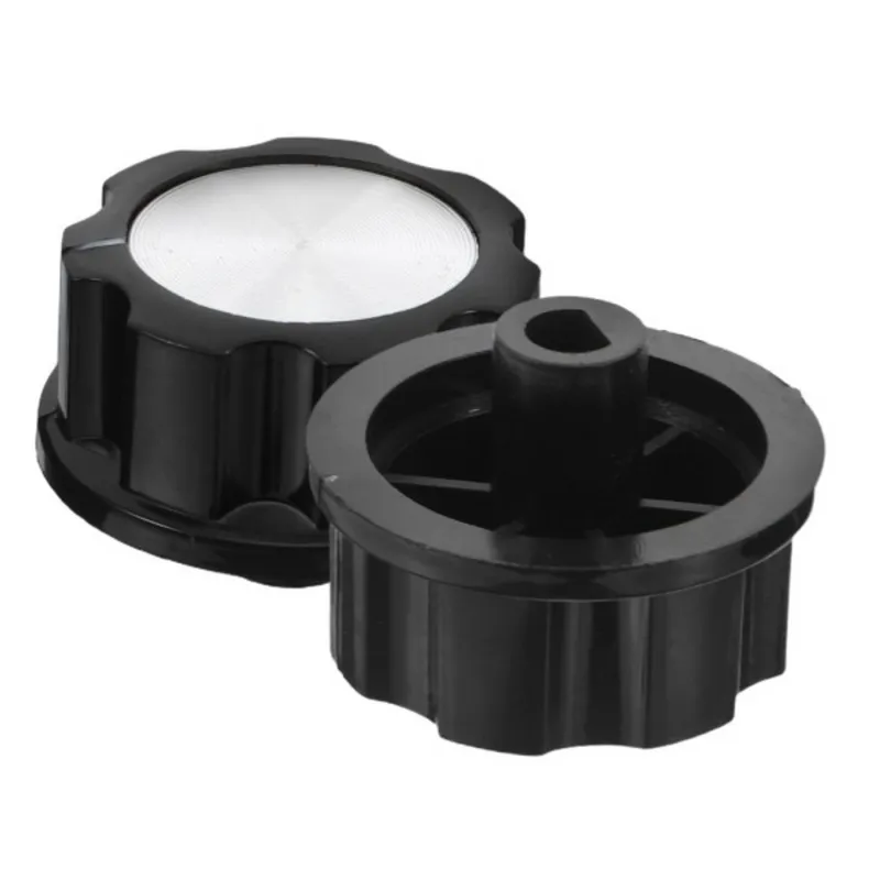 2pcs 오븐 스위치 버튼 에어 프라이어 전기 손잡이 다이얼 교체 부품 범용 온도 설정 주방