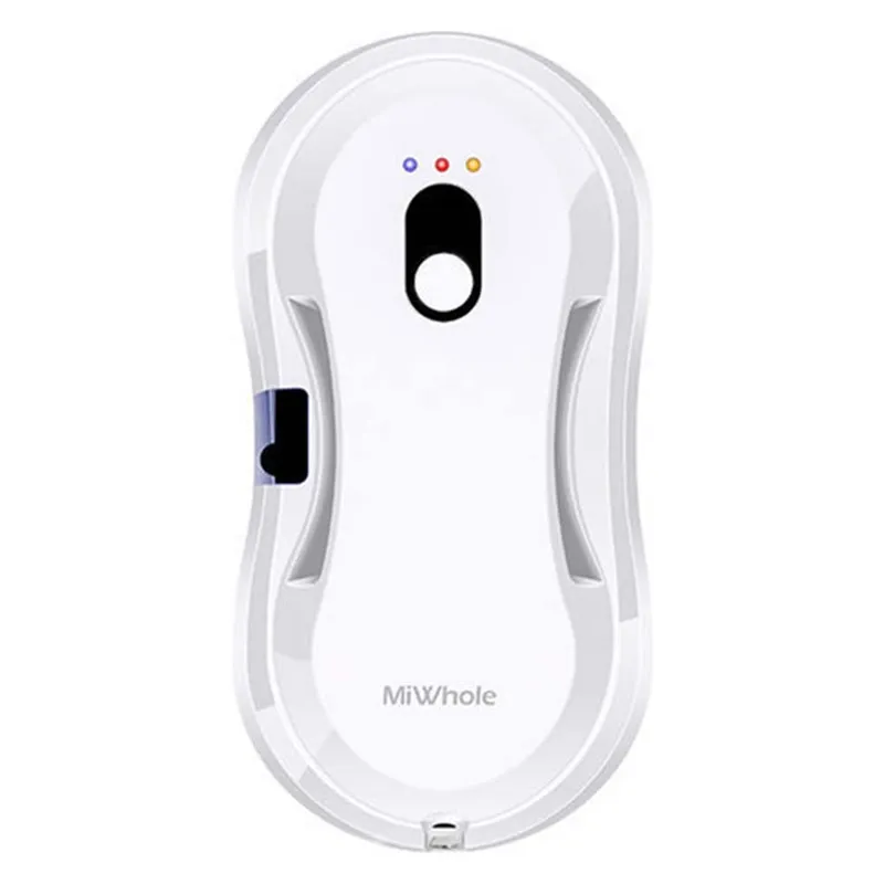 미홀 스마트 창문 로봇청소기(한국 플러그 걸레 두개), 화이트