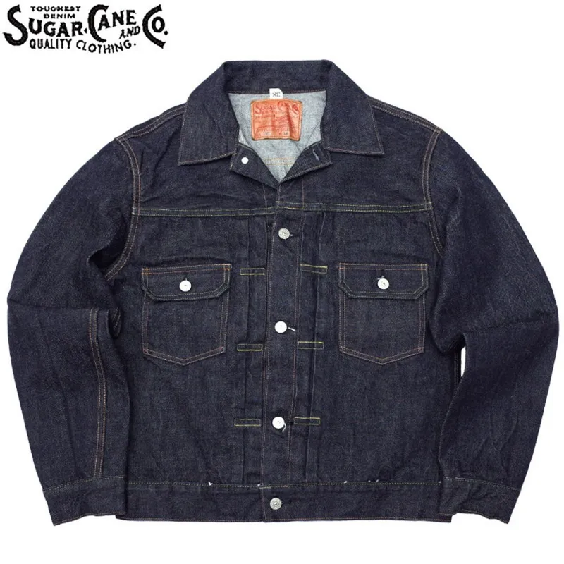 SUGAR CANE 슈가 케인 SC11953A 14.25oz. 타입 2 데님 재킷 1953모델 워크웨어