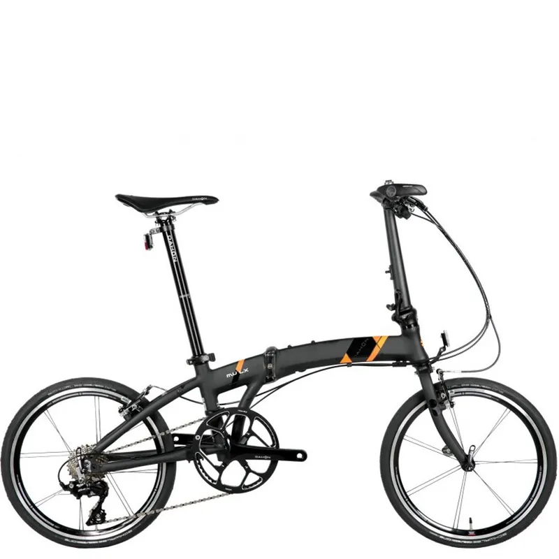 다혼 MU LX 11단 뮤 LX 시마노 105 구동계 미니벨로 접이식 자전거, 1개, 145cm, 블랙