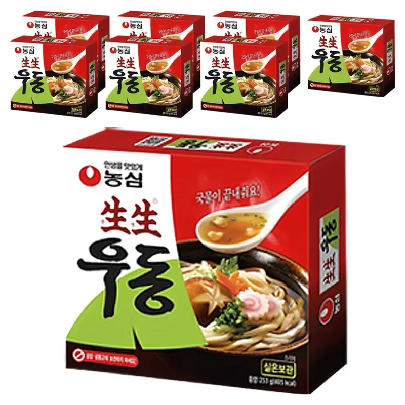 생생우동, 253g, 8개