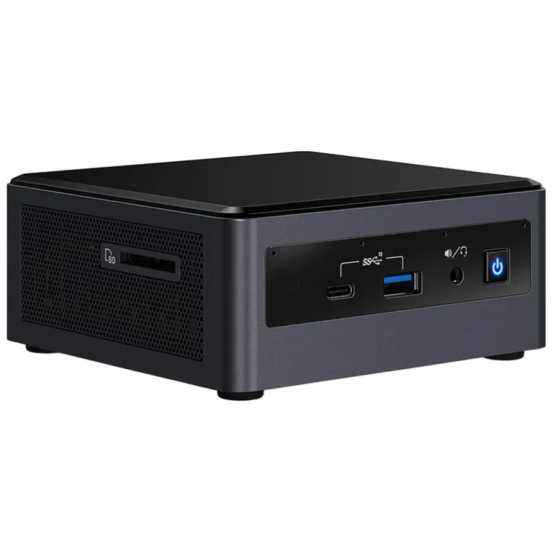 ASUS 미니PC 10세대 i3 무선랜 내장 M.2 SSD [RK], NUC10i3FNH, WIN11 Pro, 256GB, 8GB, 블랙