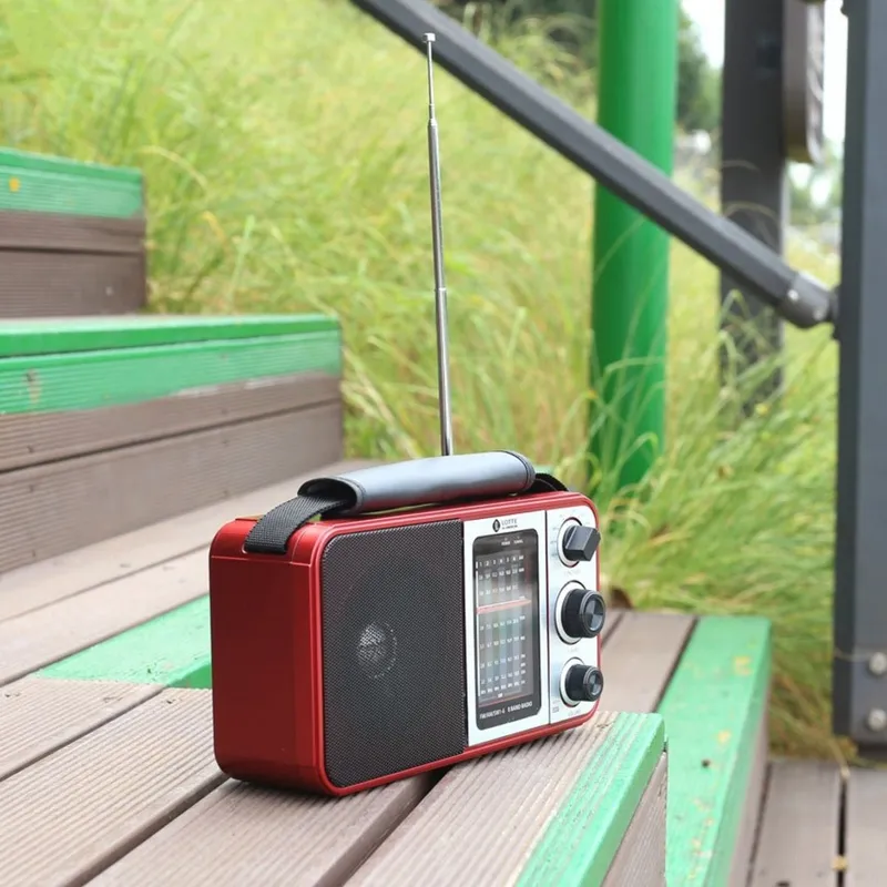 롯데전자 휴대용 라디오 핑키250 260 단파수신, 레드, Pingky-250(red)