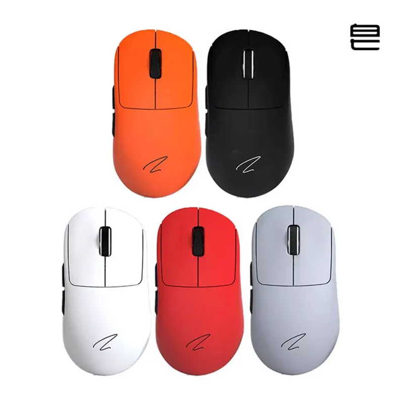 [CTK] 비누 Z2 무선 4K 게이밍 마우스 3모드연결 PAW3395 수신기 포함, 화이트(그레이밑판)