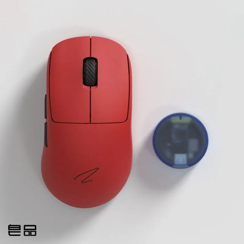 ZAOPIN 비누 Z2 Mini 초경량 유무선 게이밍 마우스, Max 8K 레드