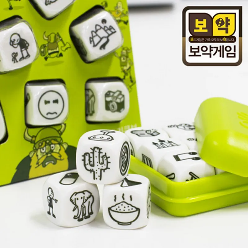 보약게임 로리의 스토리큐브(클래식 액션 모험) 스토리텔링, 스토리큐브-모험(행탭버전), 1개