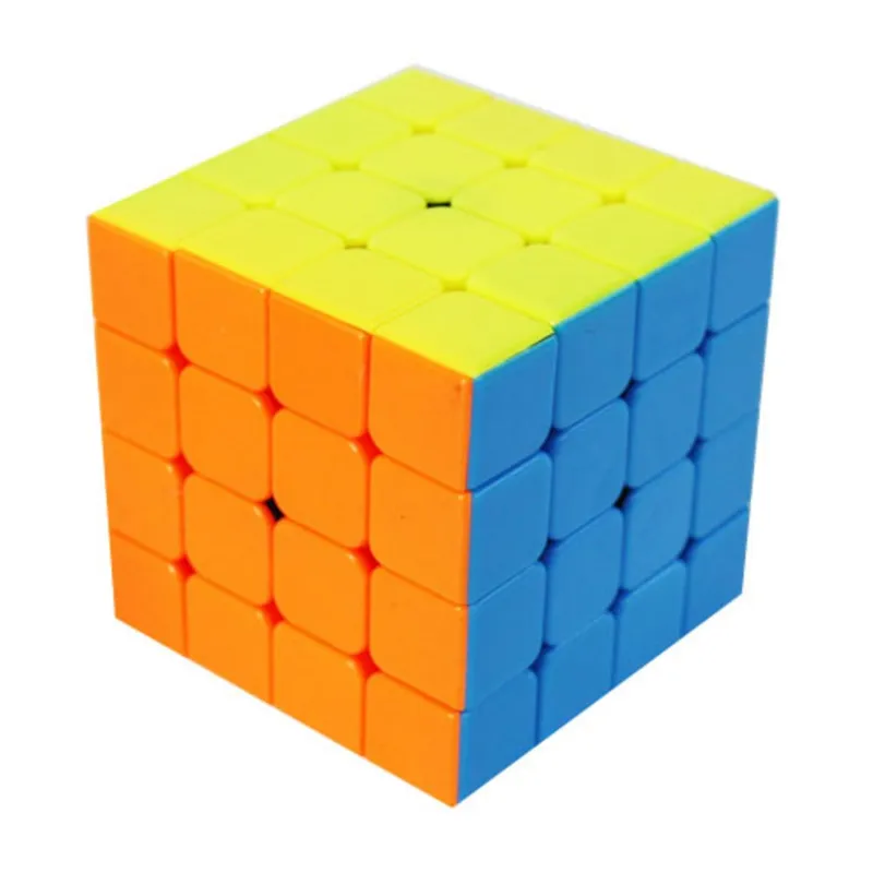 날쌘거북이 정품! 스마트 파스텔 444큐브 4칸큐브 가성비 품질 최고!! 부드러운 회전 스윙 턴 대회용 전문가용 고급 큐브 스피드큐브, 1개