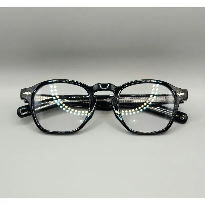 [얼베인옵티컬] 스퀘어 작마 지디안경 47사이즈 제피린스타일 프렌치스퀘어 블루라이트차단 남자 여자 패션 데일리 빈티지 깔끔한