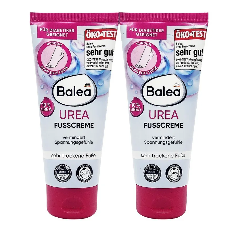 발레아 풋크림 우레아, 2개, 100ml, 1개입