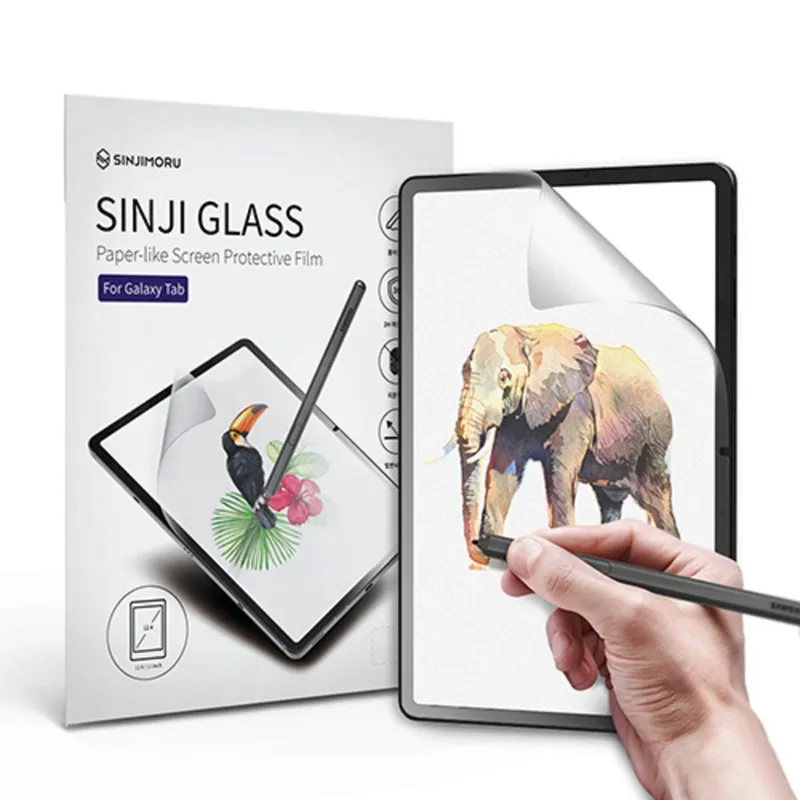 신지모루 종이질감 태블릿 액정보호필름, 1개