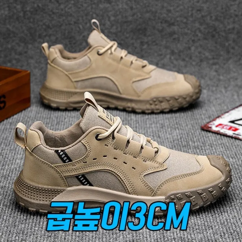 차쿠 남성 아웃도어 워킹화 미끄럼방지 등산화 운동화 작업 전술화 중년 아빠 신발