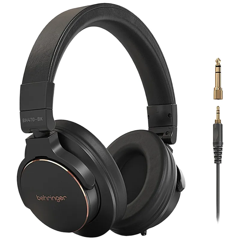 베링거 BH470-BK 스튜디오 모니터링 헤드폰